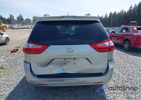 2019 Toyota Sienna Le 7 Passenger из США, поврежденный, VIN 5TDJZ3DC3KS224136
